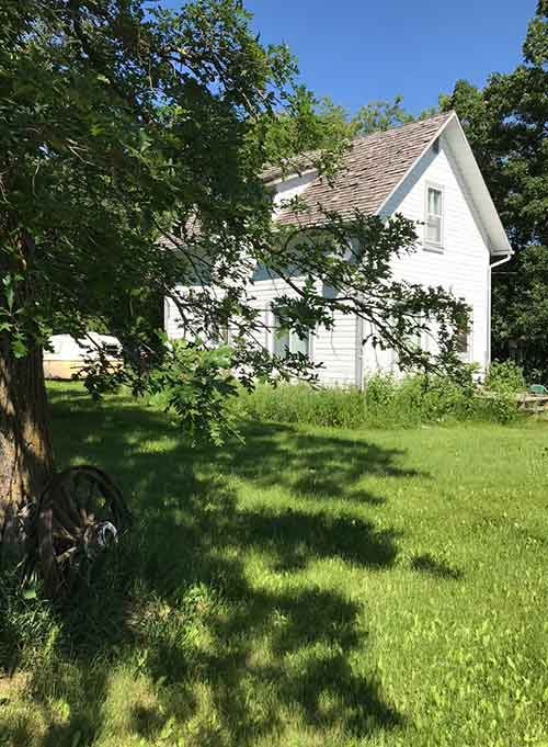 House with wheel